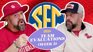 SEC Roll Call  Week 5  Team EvaluationsSo Far 2024 [upl. by Casanova]