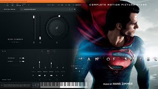 New Man Of Steel MIDI Arrangements Preview [upl. by Imoyn]