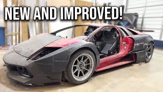 Building a DIY Wide Body Kit for my Lamborghini Murcielago [upl. by Etteniotnna]