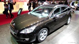 2013 Peugeot 508 SW  Exterior and Interior Walkaround  2012 Paris Auto Show [upl. by Lasko625]