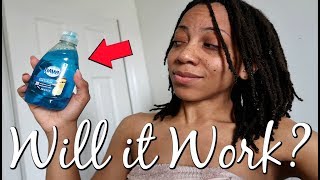 WASHING MY DREADLOCKS WITH DAWN DISH DETERGENT [upl. by Mellins]