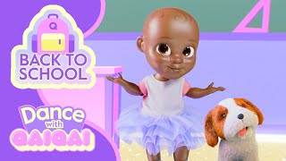 Dance with Qai Qai BRAND NEW  Back to School 📚  Dance Tutorial for Kids  dancewithqaiqai [upl. by Yenahc24]