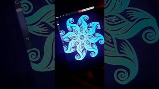 Creating Digital Mandala Art on the iPad Apple Pencil [upl. by Nottnerb]