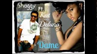 Shaggy Ft Kat Deluna  Dame LYRICS [upl. by Idden346]