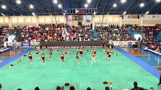 University of Asia and the Pacific CHAMPIONS WNCAA54 Cheerleading Srs Division YOUPh [upl. by Priebe]