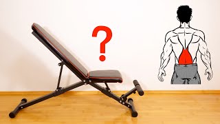 How To Hyperextensions on Incline Bench Lower Back Workout at Home [upl. by Pelpel]