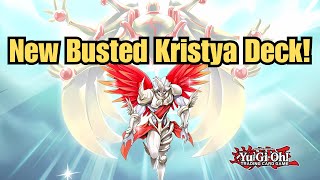 SPICY New Kristya Deck  Replays  DB Ladder  YGO Edison Format [upl. by Corder]