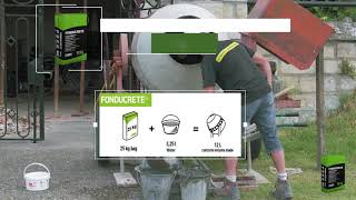 FONDUCRETE®  Application Making a lintel ready for use C2530 in 6 hours [upl. by Adnilram]