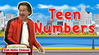 Teen Numbers  Jack Hartmann [upl. by Navonoj435]