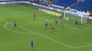 CELINA GOAL v CARDIFF CITY [upl. by Wallis]