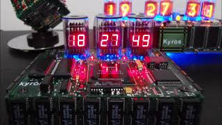 fake nixie tube clock [upl. by Acenahs]