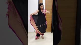 Saree Draping for Beginners Dhoti Style [upl. by Giguere]