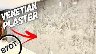 HOW TO APPLY VENETIAN PLASTER [upl. by Ail]