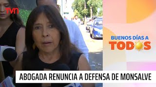 María Inés Horvitz renuncia a la defensa de Manuel Monsalve  Buenos días a todos [upl. by Siocnarf]