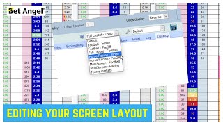 Bet Angel  Setting up your perfect screen layout for Trading [upl. by Artema92]