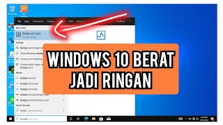 TIPS WINDOWS 10 LEMOT  Cara Mengatasi Laptop Lemot Windows 10 [upl. by Wachter]