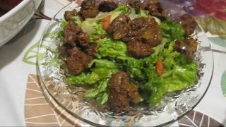 SALADE AUX ROGNONS l COMMENT MANGER BIO [upl. by Ahsemak]