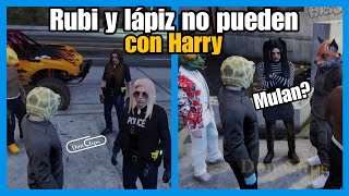 HARRY Nexxuz Recuerda a MULAN Theakaleina RUBI y Lápiz no pueden con Harry SpainRp [upl. by Langan]