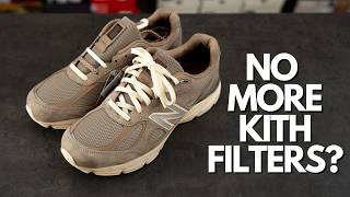 Cleanest New Balance Color This Year  Kith x New Balance 990v4 Moonrock Review [upl. by Lise]