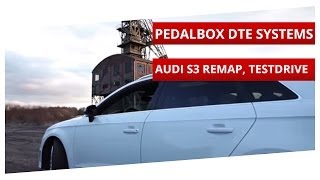 DTE PedalBox put to the test  Audi S3 PedalBox installation and test drive  DTE Systems [upl. by Ikilisav]