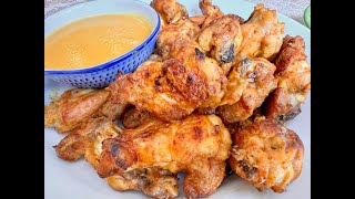 Pineapple Habanero Chicken Wings amp Coconut Rice Lunch easy recipe [upl. by Gnanmos]