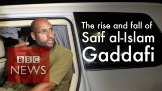 Saif alIslam Gaddafi The rise and fall  BBC News [upl. by Akcirre]