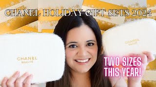 Chanel 2024 Holiday Gift Set LINKS amp Unboxing  Two Chanel Gift Set Bag Sizes [upl. by Rosalyn]