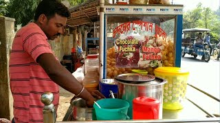 Eating Panipuri Golgappa  Fuchka  Bengali Street Food Kolkata  Street Food [upl. by Lynnell]