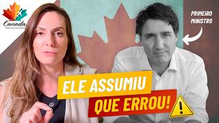 POLÊMICA REAGINDO AO ÚLTIMO ANÚNCIO DO GOVERNO CANADENSE [upl. by Haakon595]