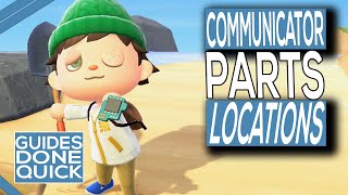 Where To Find The Communicator Parts In Animal Crossing New Horizons [upl. by Kirtley109]