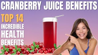 Cranberry Juice Benefits  14 Incredible Health Benefits of Cranberry Juice [upl. by Dicky]