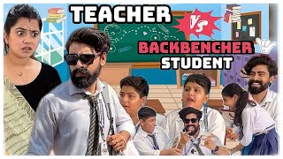 Teacher vs BackBencher 😎🤣 Student teratrigun teacherstudentcomedy backbenchstudent [upl. by Eiramesor]