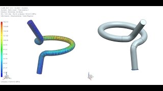 NX 9 How to do Nastran Advanced Simulation example FEM Tutorial Simulación avanzada NX9 [upl. by Aihseyt]