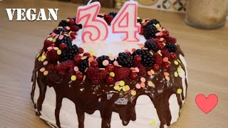 Comment faire un beau Gâteau danniversaire Végétal [upl. by Normand]