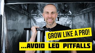 5 MISTAKES New Growers Make with LED Grow Lights [upl. by Rehpotsihrc]