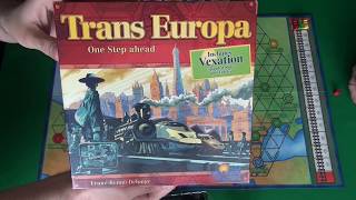 Trans Europa  играем в настольную игру [upl. by Nirrak]