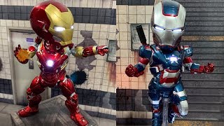 UNBOXING with IRON MAN  Egg Attack Endgame MK46 EAA030  Iron Patriot EA007SP [upl. by Atiuqehc283]