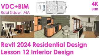 Revit 2024 Residential Design LESSON 12 [upl. by Anid559]