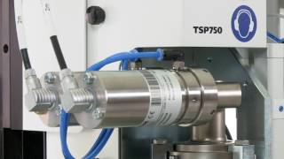 TELSONIC USP TSP USV ultrasonic welding presses [upl. by Ivory]