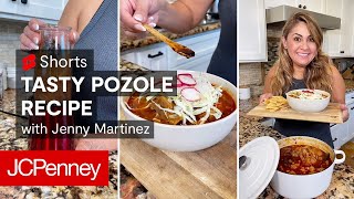 How to Make Pozole Rojo with Jenny Martinez  JCPenney Shorts [upl. by Fina]