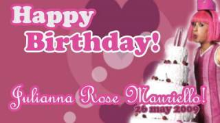 HBDay Julianna Rose Mauriello May 2609 [upl. by Cosetta]