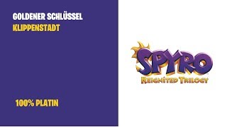 Spyro The Dragon  Goldener Schlüssel amp Truhe  Klippenstadt [upl. by Nyledam]