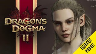 🏅DRAGONS DOGMA 2 ELF FEMALE CHARACTER CREATION EARLY ACCESS [upl. by Drahcir]