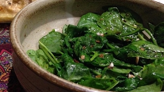 Easy Wilted Spinach Recipe [upl. by Suter]