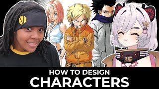 How To Make CHARACTER DESIGNS For Your Manga  Ft VandelMarchenStudio​ [upl. by Yrellav547]