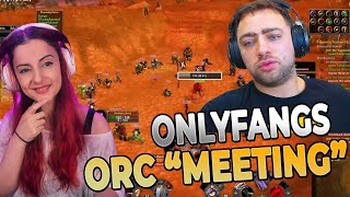 Beating Mizkif with a controller  OnlyFangs Orc Meeting 1 [upl. by Winne]