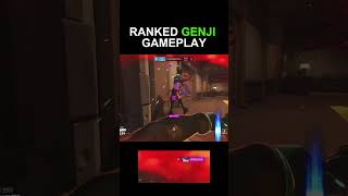 RANKED GENJI CLIPS gaming overwatch2 fyp [upl. by Erolyat]