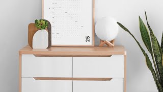 A Kickstarter Project We Love The Minimalists Wall Calendar Visualize Your 2025 [upl. by Salman163]