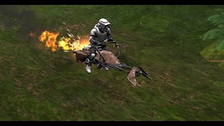 Speeder Bike Raid  Leia Solo 27m on SWGOH PC [upl. by Trebliw]