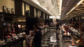 Buffet 101 Longest Buffet Table in the Philippines Glorietta Ayala Makati by HourPhilippinescom [upl. by Siriso737]